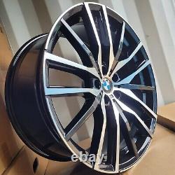 4x 22'' BMW ALLOY WHEELS 742M Style MSport X5 X6 F15 F16 E70 E71 5x120 74.1 Rims