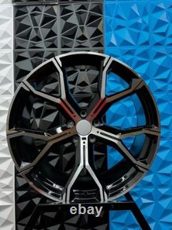 4x 22 Bmw Replacement 741m Style Alloy Wheels Bmw X5 5x112 5x120