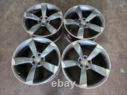 4x Audi A5 A6 A7 A8 Rotor Style 20 Alloy Wheels 5x112 9J ET30 CLEARANCE