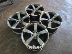 4x Audi A5 A6 A7 A8 Rotor Style 20 Alloy Wheels 5x112 9J ET30 CLEARANCE