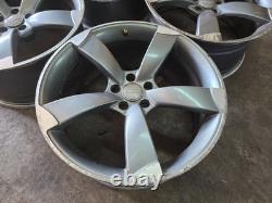 4x Audi A5 A6 A7 A8 Rotor Style 20 Alloy Wheels 5x112 9J ET30 CLEARANCE