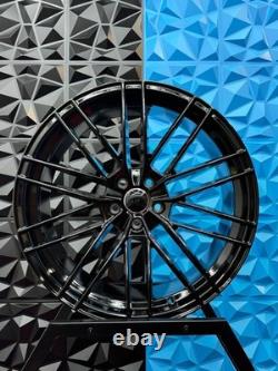 4x Audi Replacement Abt Gr22 Style Alloy Wheels A4 A5 A6 Q5