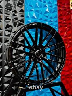 4x Audi Replacement Abt Gr22 Style Alloy Wheels A4 A5 A6 Q5