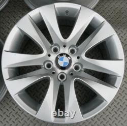 4x BMW 3 SERIES ALLOY WHEELS 17 STYLE 338 5x120 8J ET34 6791478 E90 E91