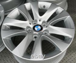 4x BMW 3 SERIES ALLOY WHEELS 17 STYLE 338 5x120 8J ET34 6791478 E90 E91