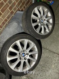 4x BMW oem 17 x 8 style 171 alloy wheels with tyres