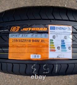 4x GENUINE BMW E46 STYLE 32 STAGGERED ALLOY WHEELS TYRES 18 1095340 1095341