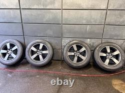 4x GENUINE DEFENDER 110, 20 STYLE 5098 SATIN DARK GREY ALLOY WHEELS & TYRES