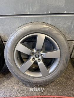 4x GENUINE DEFENDER 110, 20 STYLE 5098 SATIN DARK GREY ALLOY WHEELS & TYRES