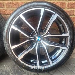 4x Genuine BMW 3 / 4 19 Style 797m alloy wheels & tyres G20 22 M Performance