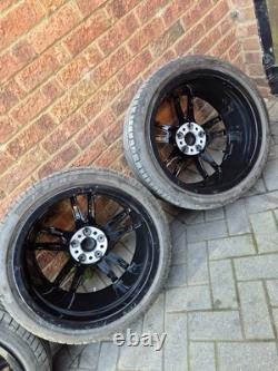 4x Genuine BMW 3 / 4 series 19 alloy wheels & tyres 5x112 G20 21 22. Style 791