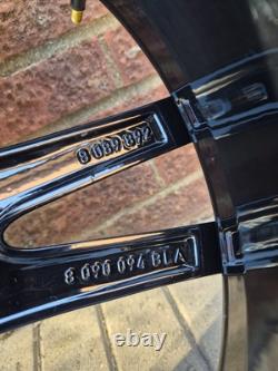 4x Genuine BMW 3 / 4 series 19 alloy wheels & tyres 5x112 G20 21 22. Style 791