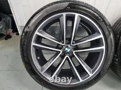 4x Genuine BMW 6 G32 7 G11 G12 Series 19 Style 630 Alloy wheels And Tyres