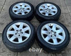 4x Genuine BMW Style 45 Alloys 5x120 7J 16 205/55/16 Fits E46 SE E36 Plus More