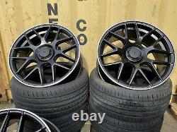 4x Mercedes E Class AMG 19 inch Alloy Wheels Brand New'C63' Style & TYRES