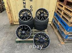 4x Mercedes E Class AMG 19 inch Alloy Wheels Brand New'C63' Style + TYRES