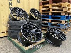 4x Mercedes E Class AMG 19 inch Alloy Wheels Brand New'C63' Style + TYRES