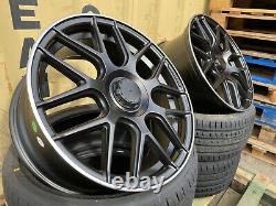 4x Mercedes E Class AMG 19 inch Alloy Wheels Brand New'C63' Style + TYRES