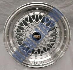 4x New 15 Alloy Wheels Alloys Bbs Rs Style 4x100 Mini R50 R53 R55 R56 Cooper S