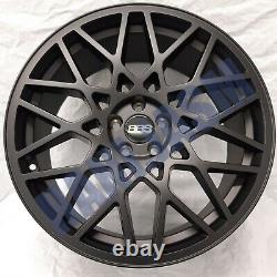 4x New 18 Inch Alloy Wheels Alloys Black Audi A1 / S1 Bbs Rotiform Style Blq