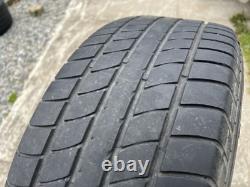 5 X BMW Style 7 Alloy Wheels With Centre Caps And Tires E34 E32