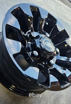 5 x 16 Land Rover Sawtooth Style Alloy Wheels, Including Hub Cap and Wheel Nuts