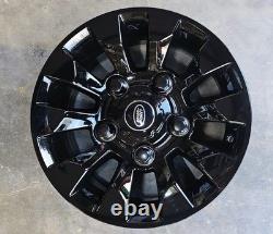 5 x 16 Land Rover Sawtooth Style Alloy Wheels, Including Hub Cap and Wheel Nuts