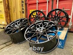 795m Style Alloy Wheels Gloss Black Fits Bmw 3 Series 4 Series 5 Series X3 X4 Z4