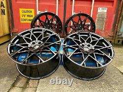 795m Style Alloy Wheels Gloss Black Fits Bmw 3 Series 4 Series 5 Series X3 X4 Z4