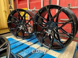 795m Style Alloy Wheels Gloss Black Fits Bmw 3 Series 4 Series 5 Series X3 X4 Z4