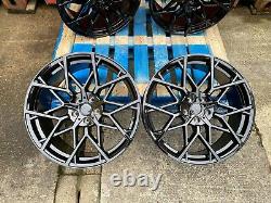 795m Style Alloy Wheels Gloss Black Fits Bmw 3 Series 4 Series 5 Series X3 X4 Z4