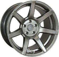 7 Twenty Style 55 Alloy Wheel 5X120 18X 9.5J ET15 Hyper Black Fits BMW