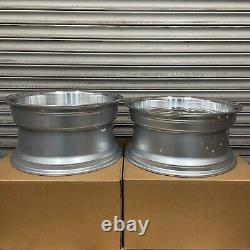 AMG AERO 18 MERCEDES STYLE ALLOY WHEELS SILVER 5x112 STAGGERED