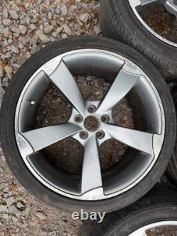 AUDI TT Mk1 18 Rotor Style alloy wheels 5x100 Golf a3 etc 8 wide Et35