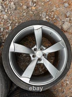 AUDI TT Mk1 18 Rotor Style alloy wheels 5x100 Golf a3 etc 8 wide Et35