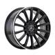 A Class W176/ W177 18 Matt Black Turbine Style Alloy Wheels 18+