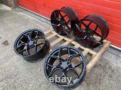 Alloy Wheels 19 Alloys 5x114.3 5x118 Fitment Concave Style Black Xt1 T5 T6