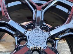 Alloy Wheels 19 Alloys 5x114.3 5x118 Fitment Concave Style Black Xt1 T5 T6