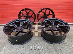 Alloy Wheels 19 Alloys 5x114.3 5x118 Fitment Concave Style Black Xt1 T5 T6