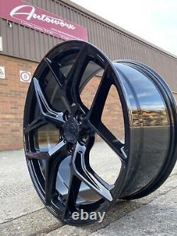 Alloy Wheels 19 Alloys 5x114.3 5x118 Fitment Concave Style Black Xt1 T5 T6