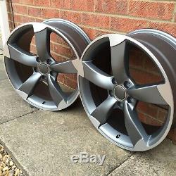 Alloy Wheels 4 x 20 TTRS Style Commercially Rated Volkswagen Transporter T5 T6