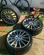 Alloy Wheels & Tyres 3 X 20 Amg Turbine Style Black/pol Mercedes E-class W213