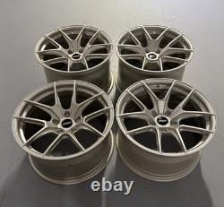 Apex style VS-5RS Forged Alloy Wheels 18x10 + 18x11 Champagne