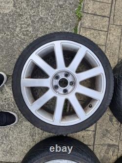 Audi A2 Sport Rs4 Style Alloy Wheels with caps 7jx17H2 ET38 8L0601025AC