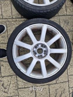 Audi A2 Sport Rs4 Style Alloy Wheels with caps 7jx17H2 ET38 8L0601025AC