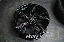 Audi A3 18'' inch Gloss Black RS7 Style Alloy Wheels & Tyres New X4 CHEAP