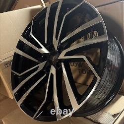 Audi A4 A5 A6 A7 A8 Q3 Q5 Black MF x4 20 S8 Style Alloy Wheels 20 X 9J ET35