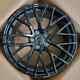 Audi A4 A5 A6 A7 A8 Q3 Q5 Black X4 20 R8 Style Alloy Wheels 9j Et35