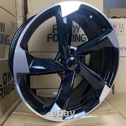 Audi A4 A5 A6 A7 A8 Q5 x4 20 RS3 2019 Style Alloy Wheels 5x112 8.5/9J Et40 BMF