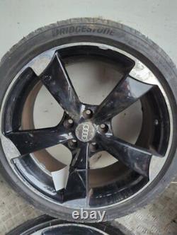 Audi A4 B8 S Line Saloon 4 Door 2007-2015 18 INCH ROTOR STYLE Alloy Wheels Set